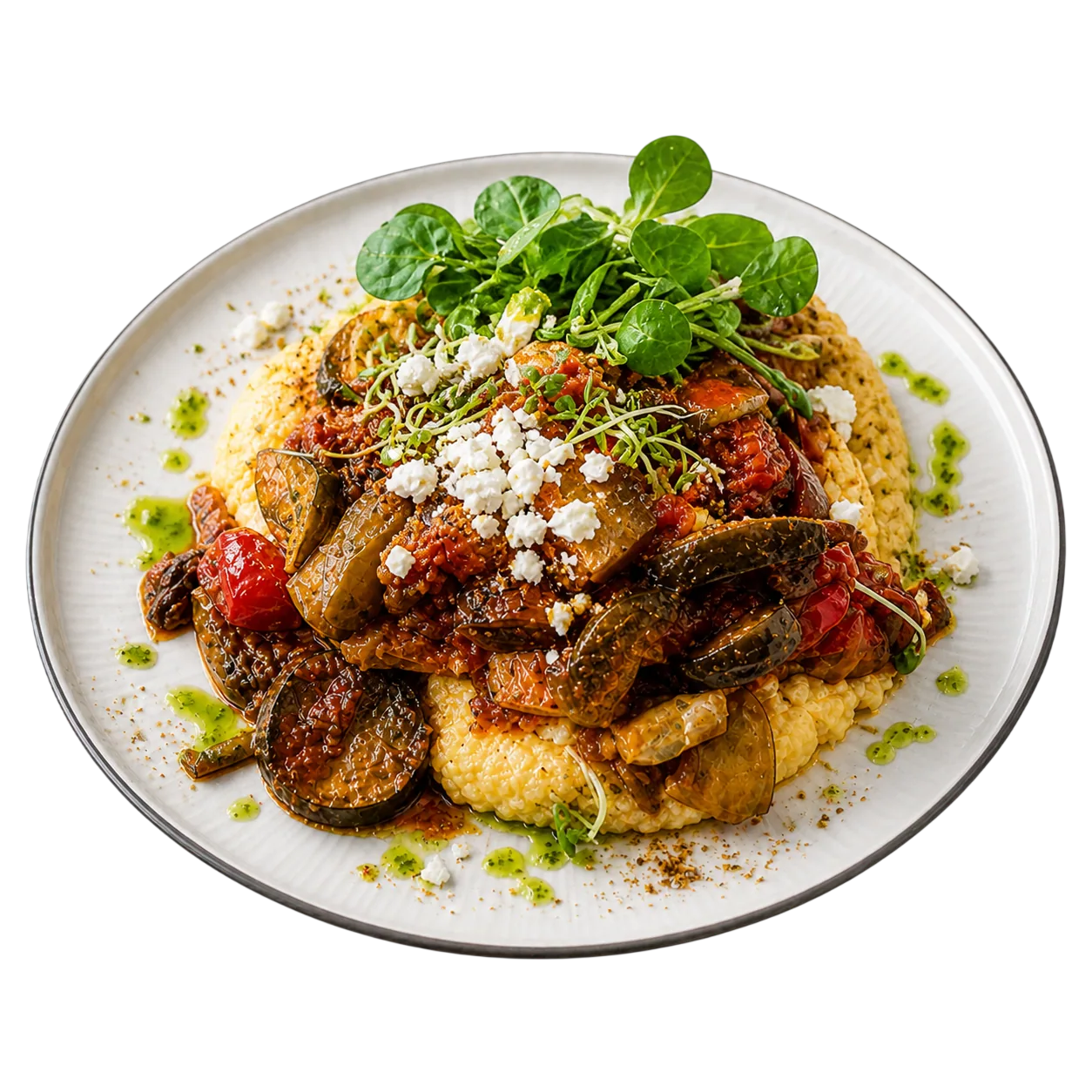 Polenta Ratatouille